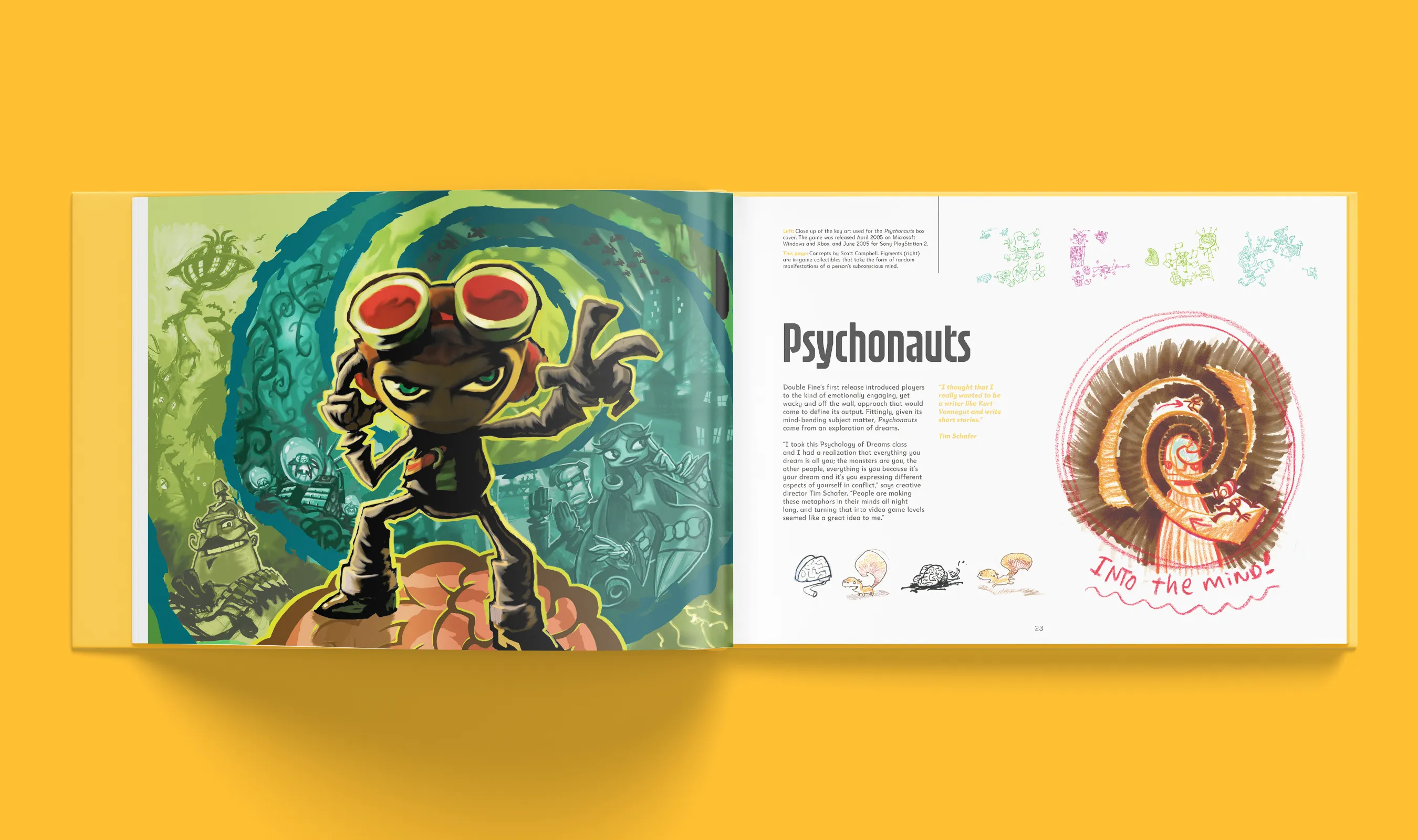 20 Double Fine Years Book: Standard Edition