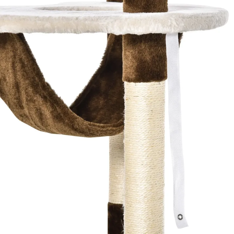 60" Cat Tree Condo with Hammock