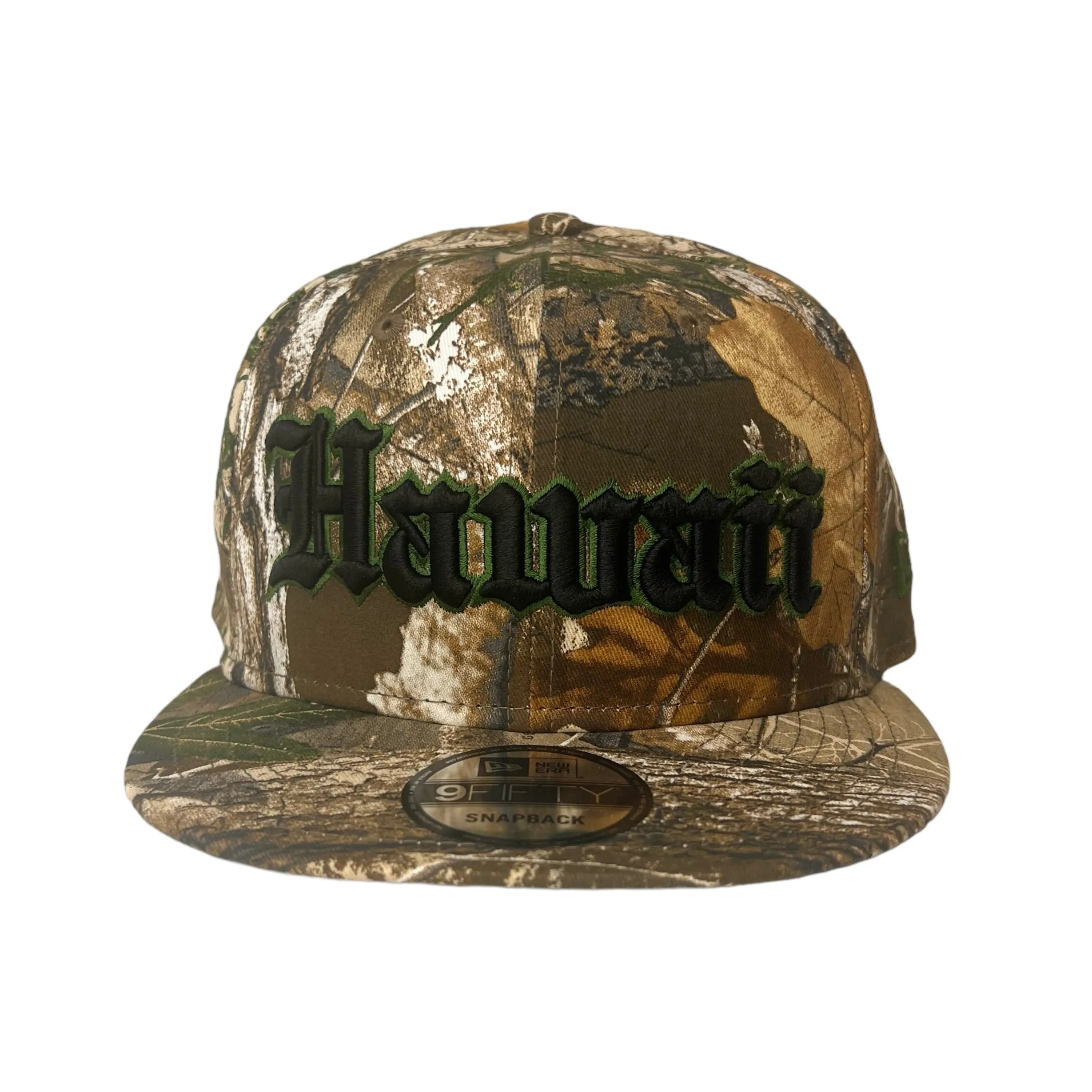 808ALLDAY New Era 9Fifty Real Tree Camo Hawaii Snapback