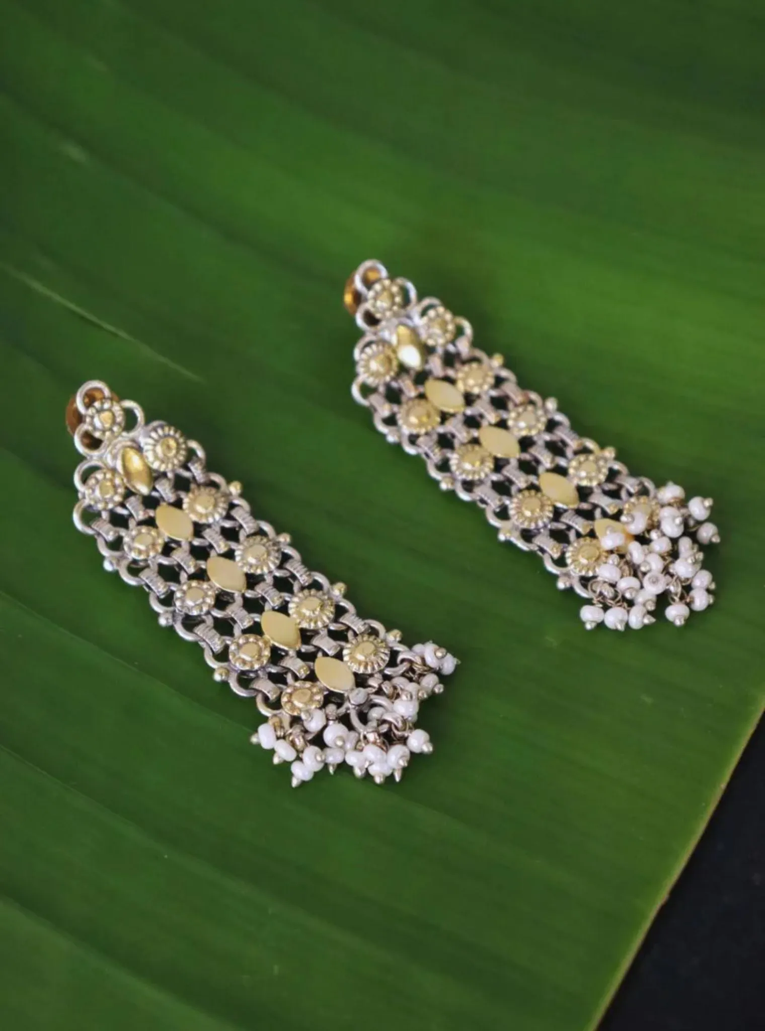 Aalok Gold Earrings