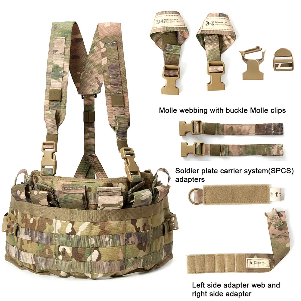 Akmax Vest with Straps Multicam