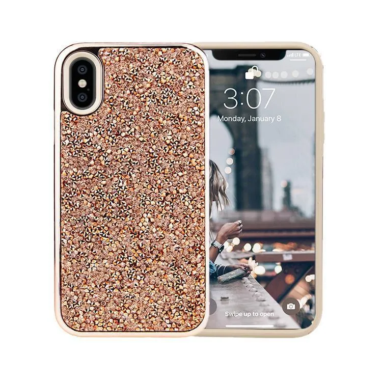 All That Glitter | Rose Gold Crystal Case