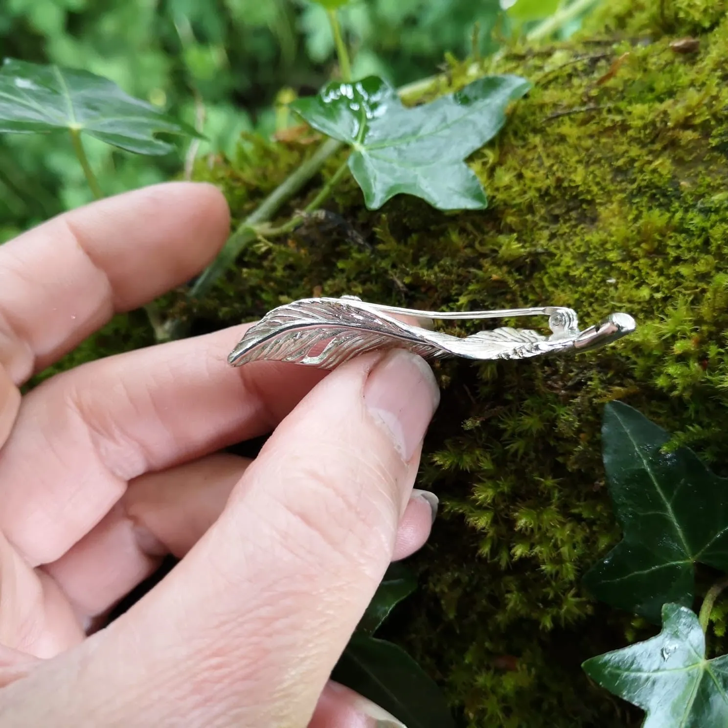 Angel Feather Brooch