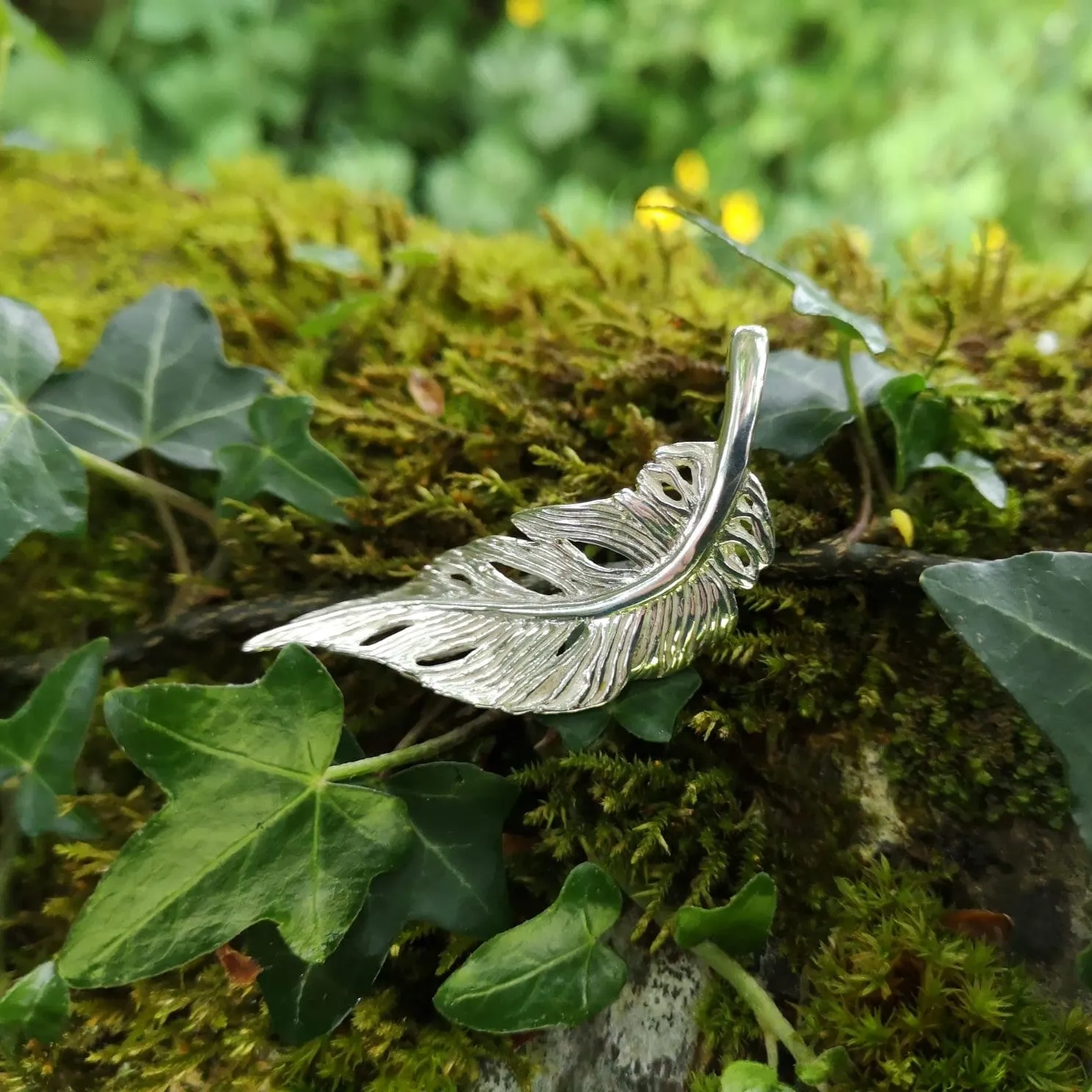 Angel Feather Brooch