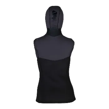 High-Performance Apeks 5/3mm Womens Hooded SCUBA Diving Vest with Thermiq Technology