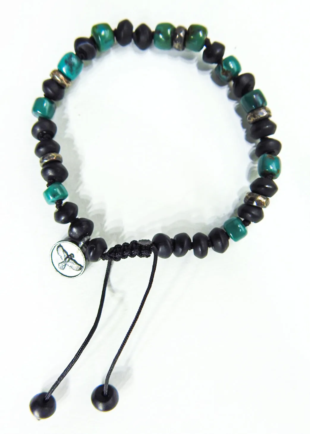 Arizona Turquoise and Black Onyx Bracelet