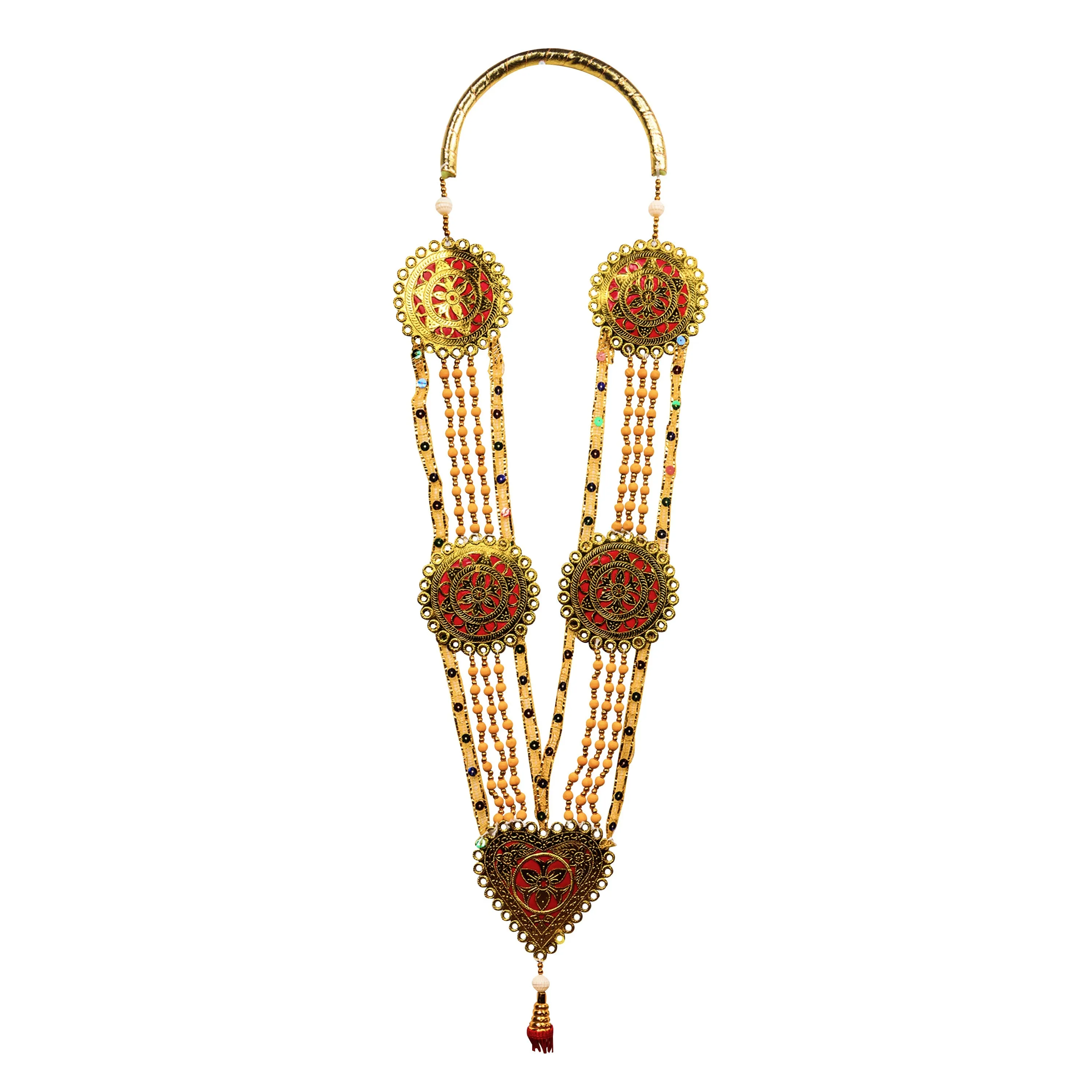 Artificial Mala - 3 Line | Scented Sandalwood Garland/ Vip Garland for Photo Frame/ Assorted Design