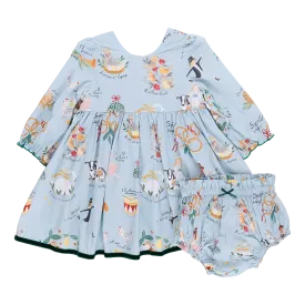 Baby Girl's Amma Dress Set 12 Days of Christmas