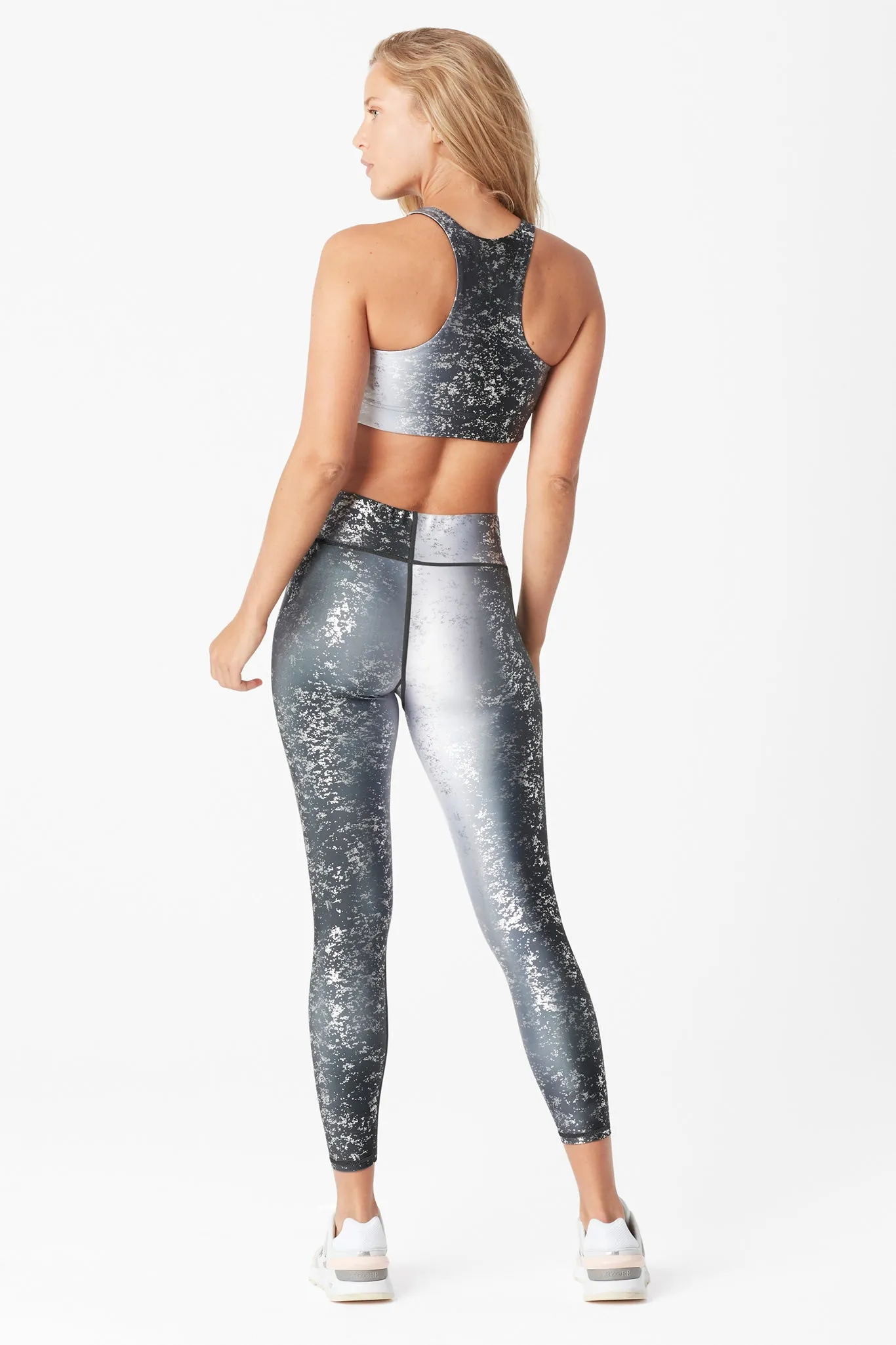 Balayage Hi-Shine Leggings in Silver Haze
