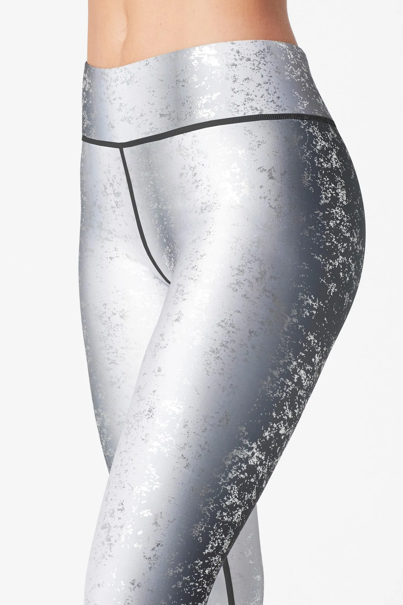 Balayage Hi-Shine Leggings in Silver Haze