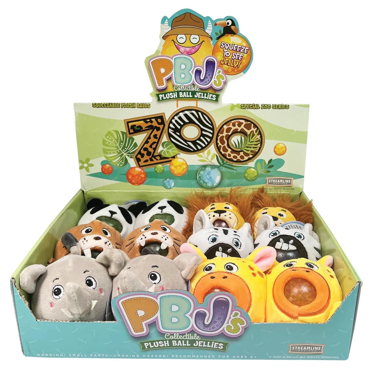 Ball Jelly  The Zoo Collection  Children's Pbj109