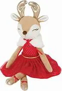 BEARINGTON 174046 NOELLA THE REINDEER BALLERINA