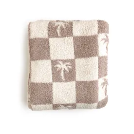 Beau Palm Tree PLUSH BLANKET