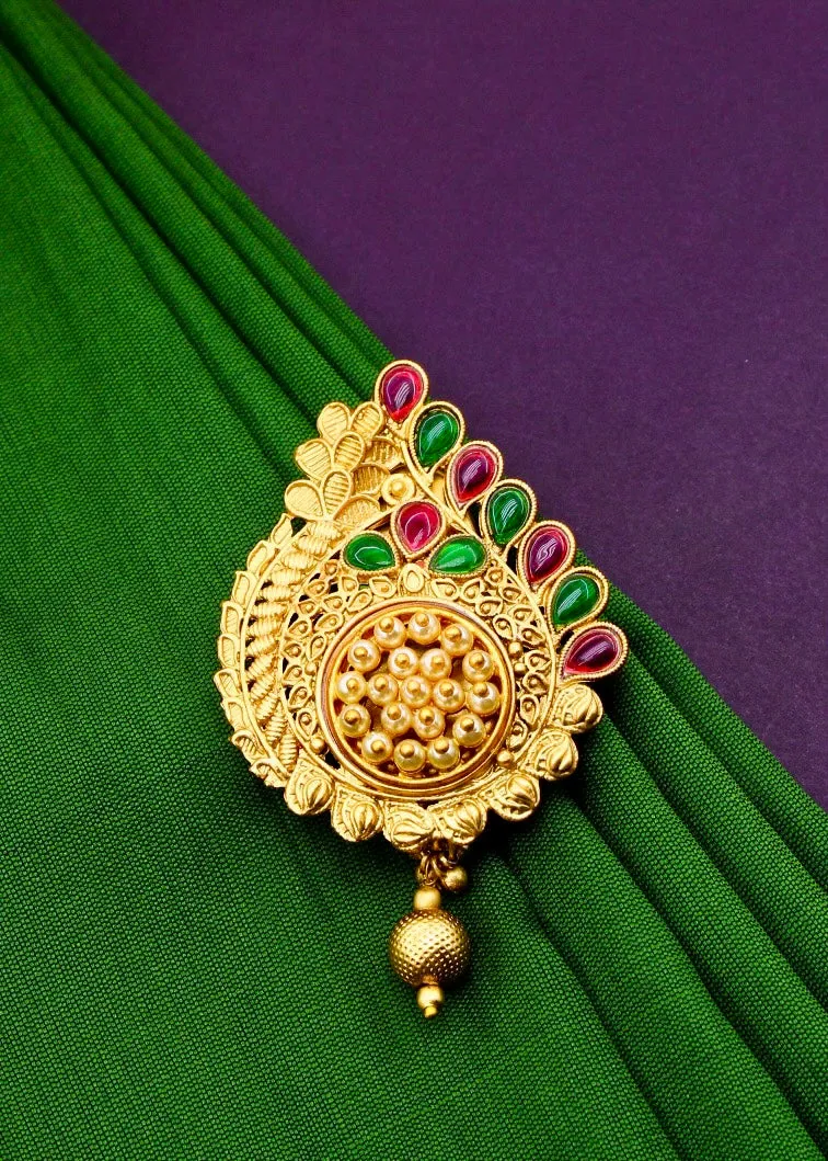 BEAUTIFUL ANTIQUE SAREEPIN
