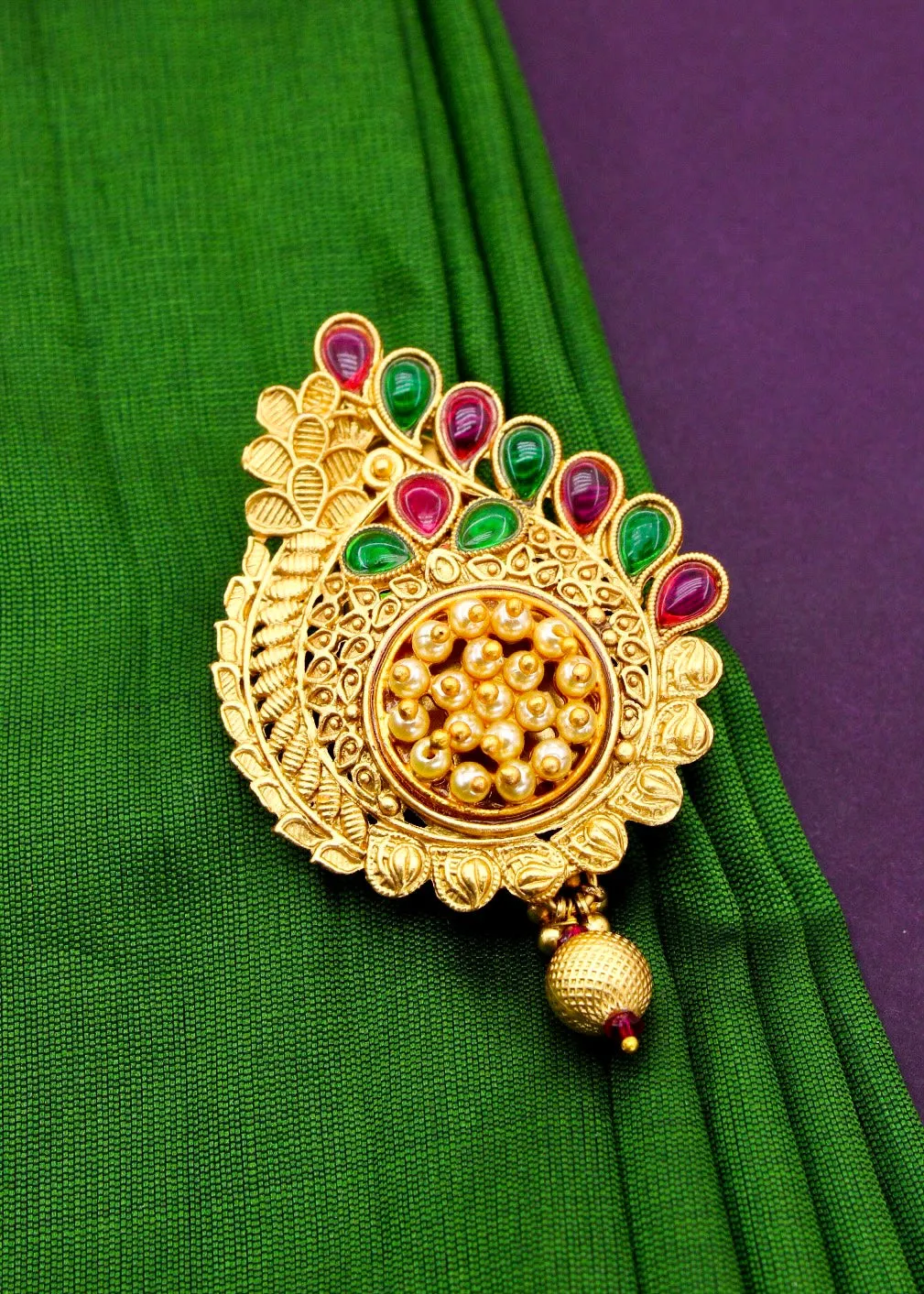 BEAUTIFUL ANTIQUE SAREEPIN