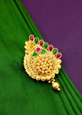 BEAUTIFUL ANTIQUE SAREEPIN