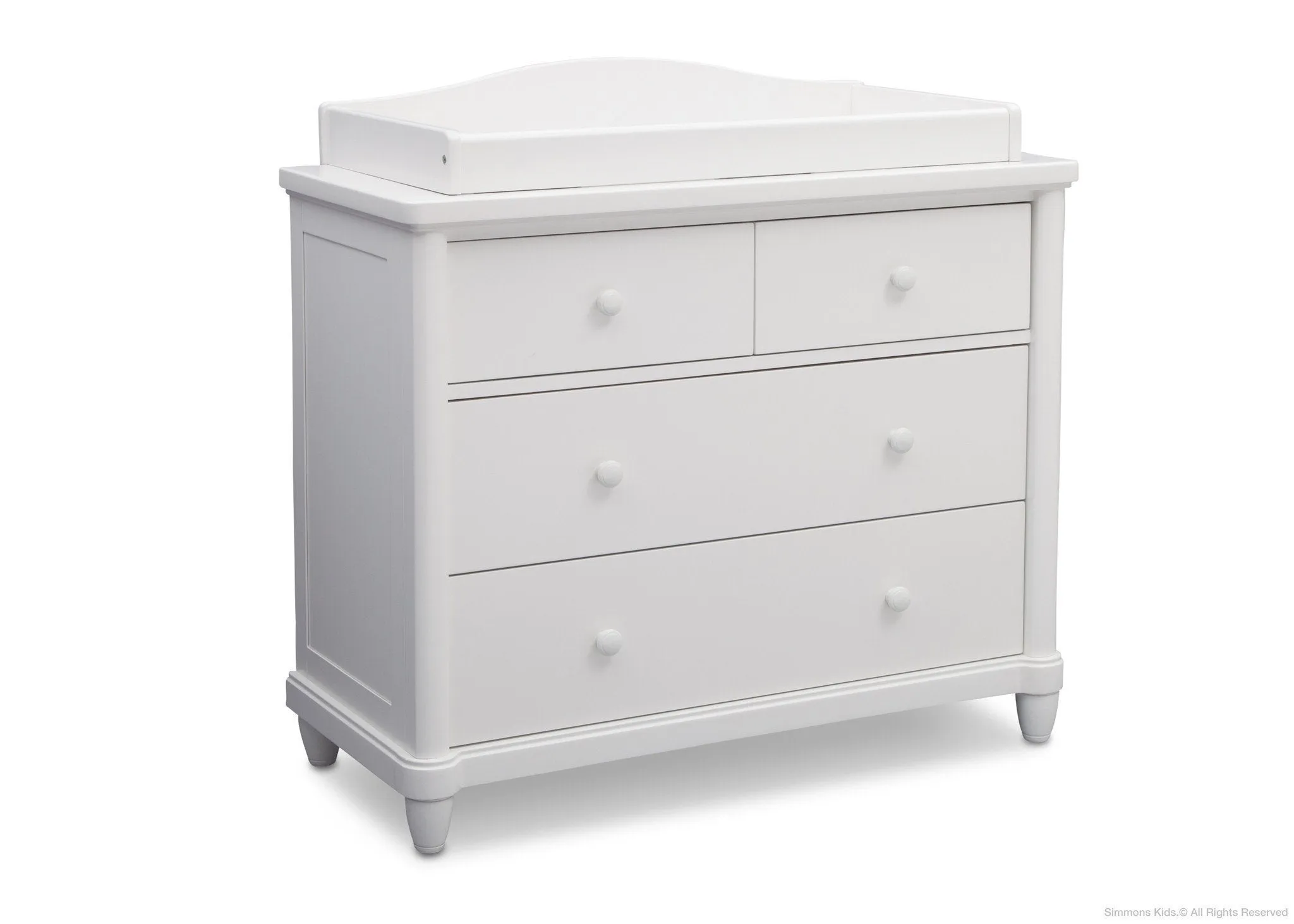 Belmont 4 Drawer Dresser with Changing Top