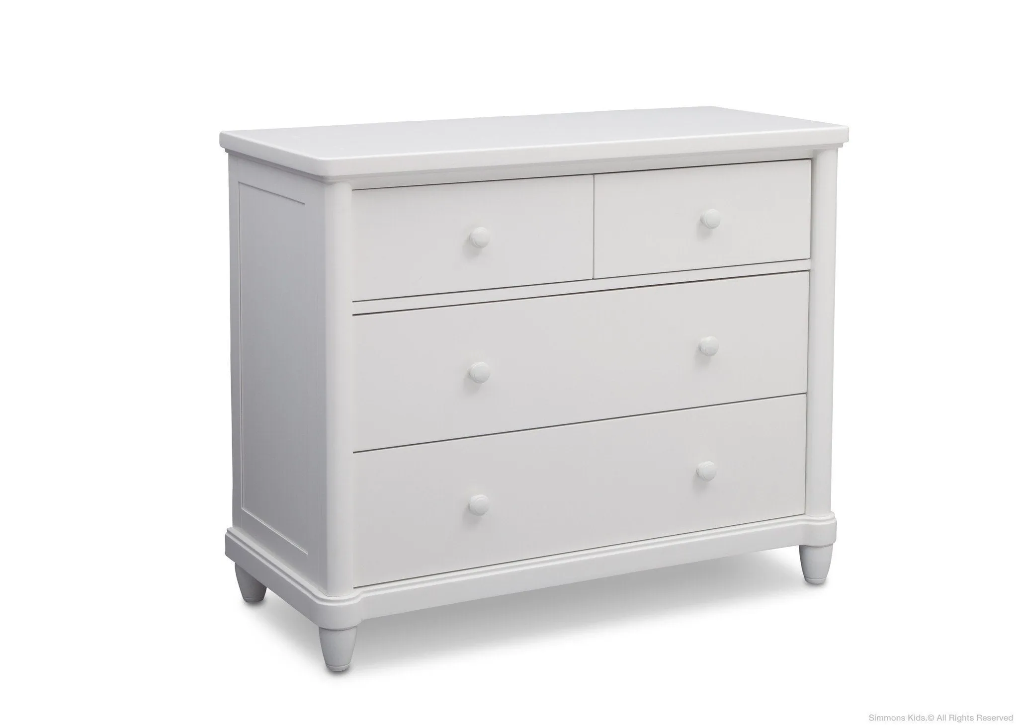 Belmont 4 Drawer Dresser with Changing Top