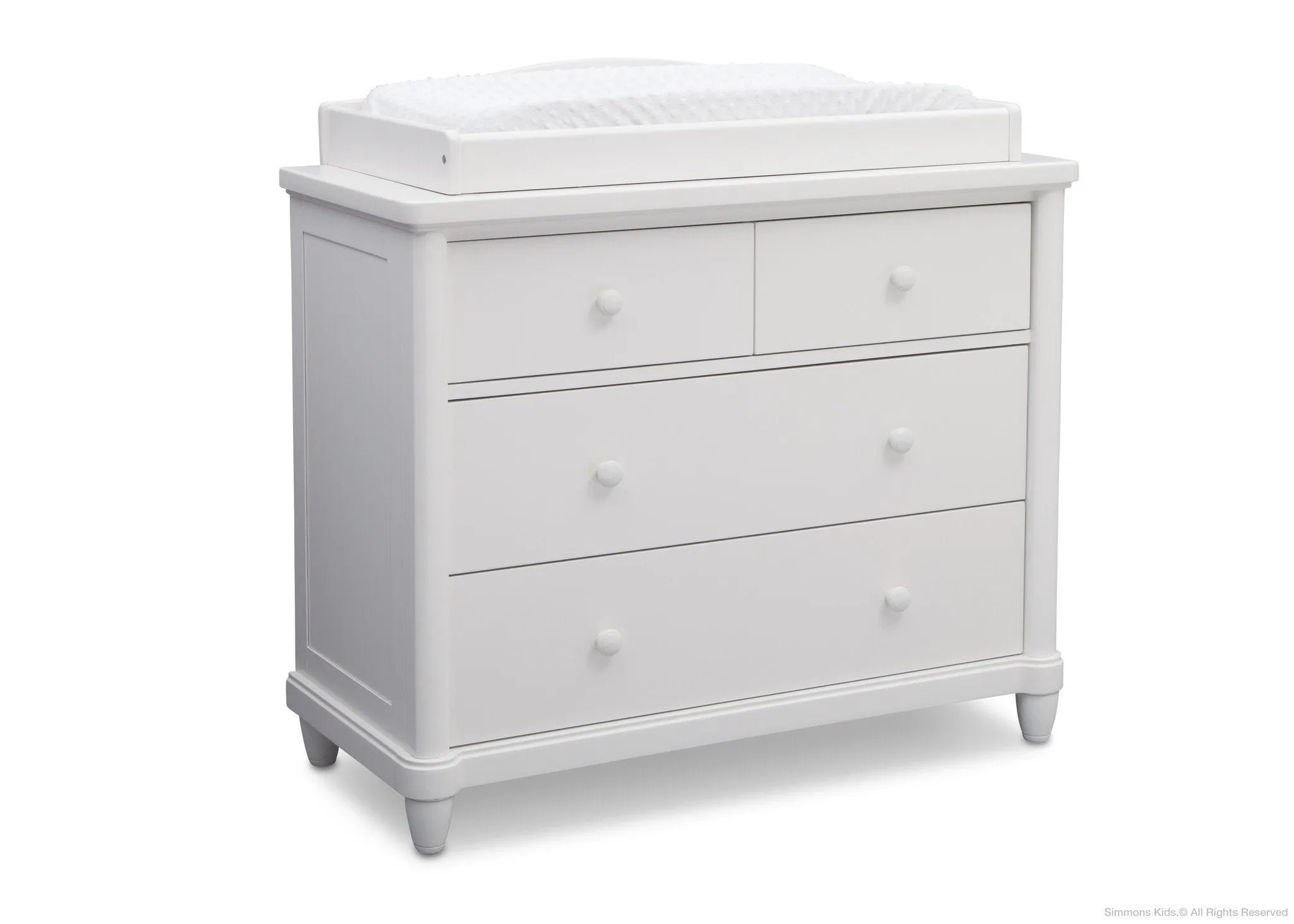 Belmont 4 Drawer Dresser with Changing Top