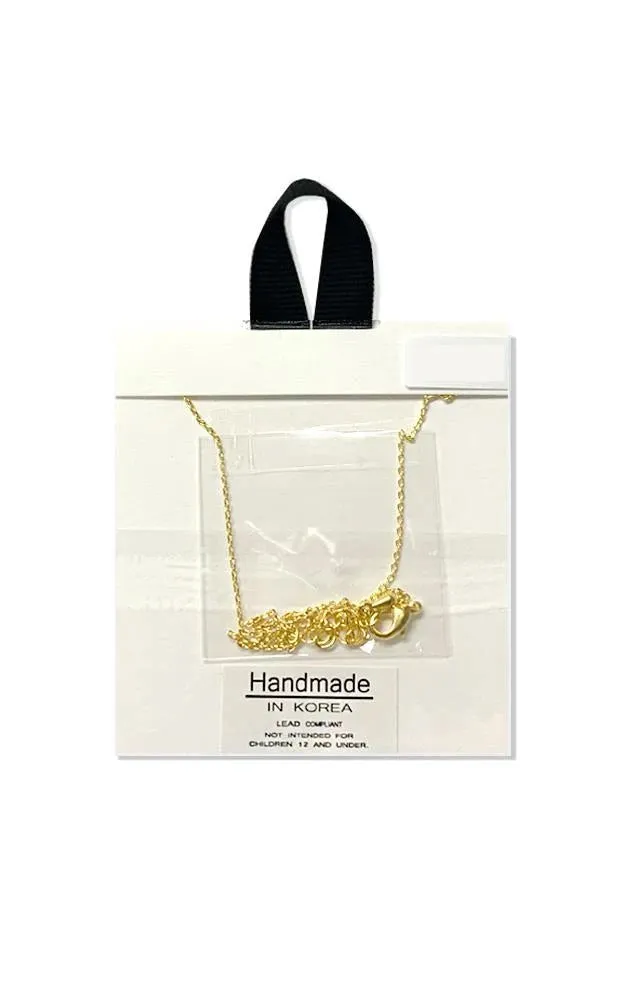 BJNA477GD "Solstice" Pendant Necklace