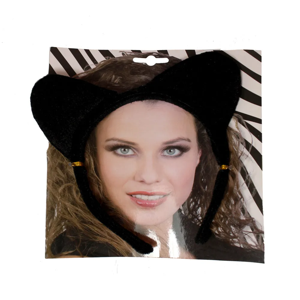 Black Cat Ears Headband