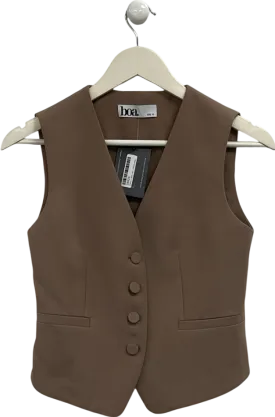 BOA Beige Effortless Waistcoat UK XS