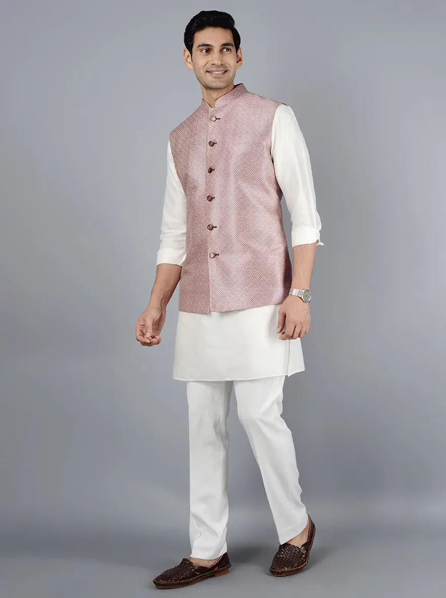 Brown Bandhgala Jacket | TULA