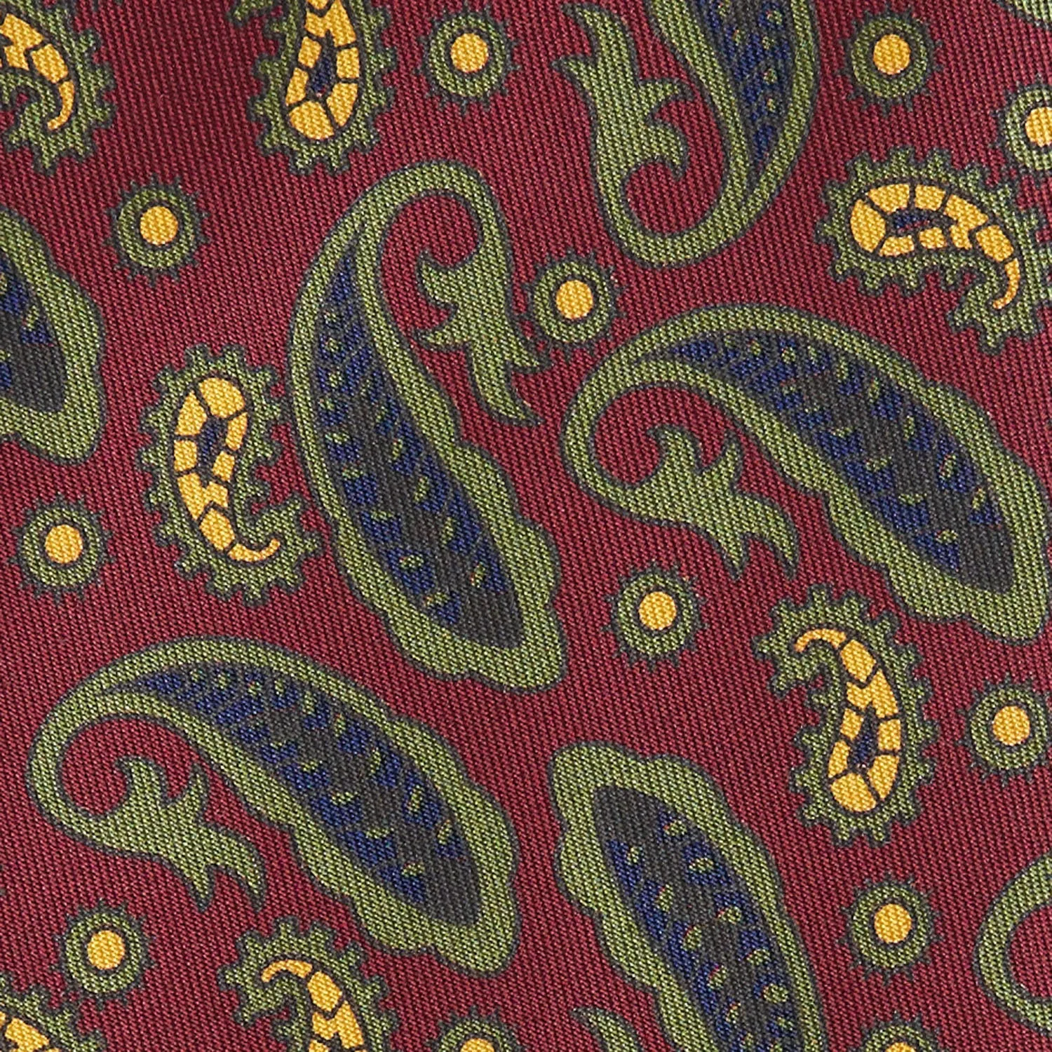 BURGUNDY SILK TIE