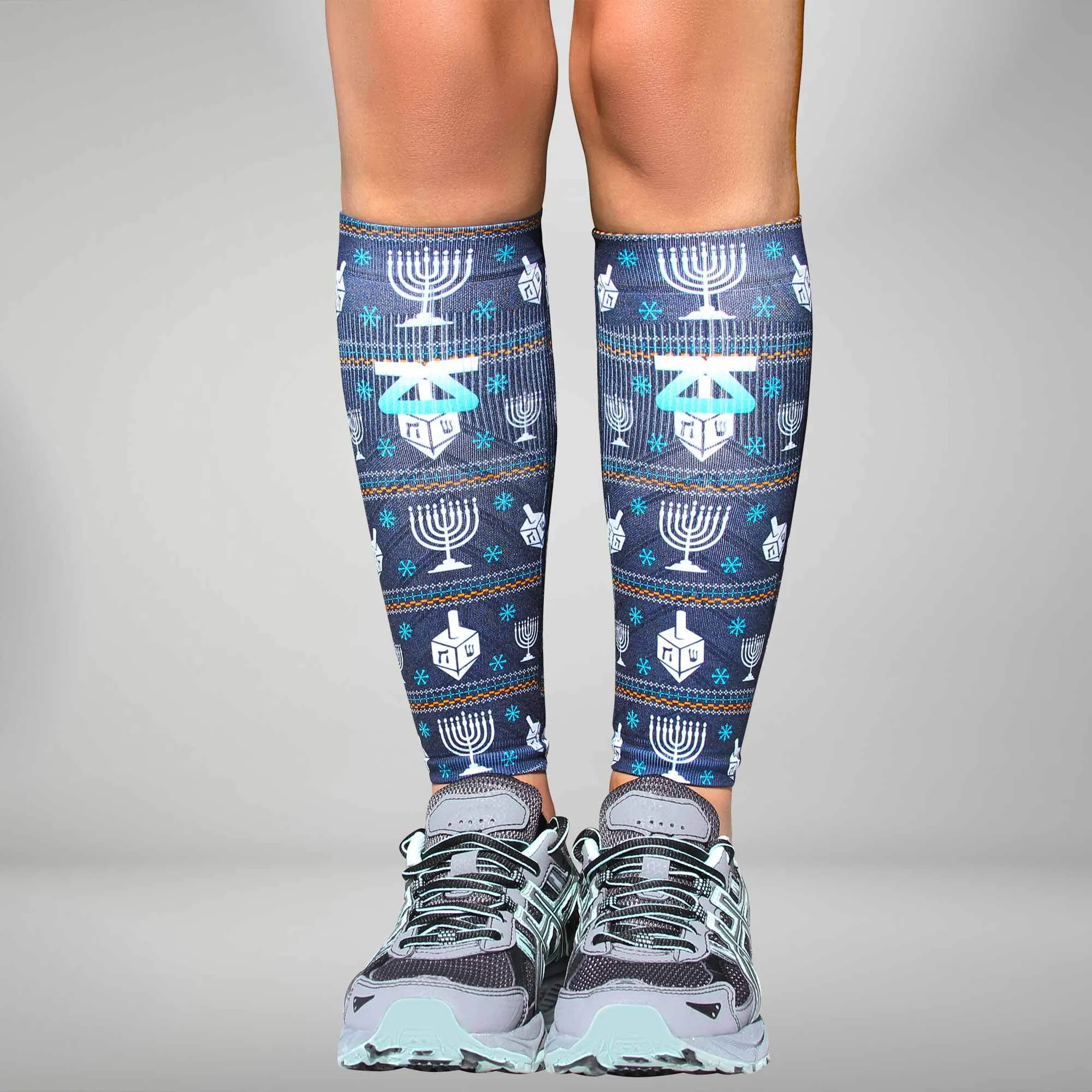 Chanukah Compression Leg Sleeves