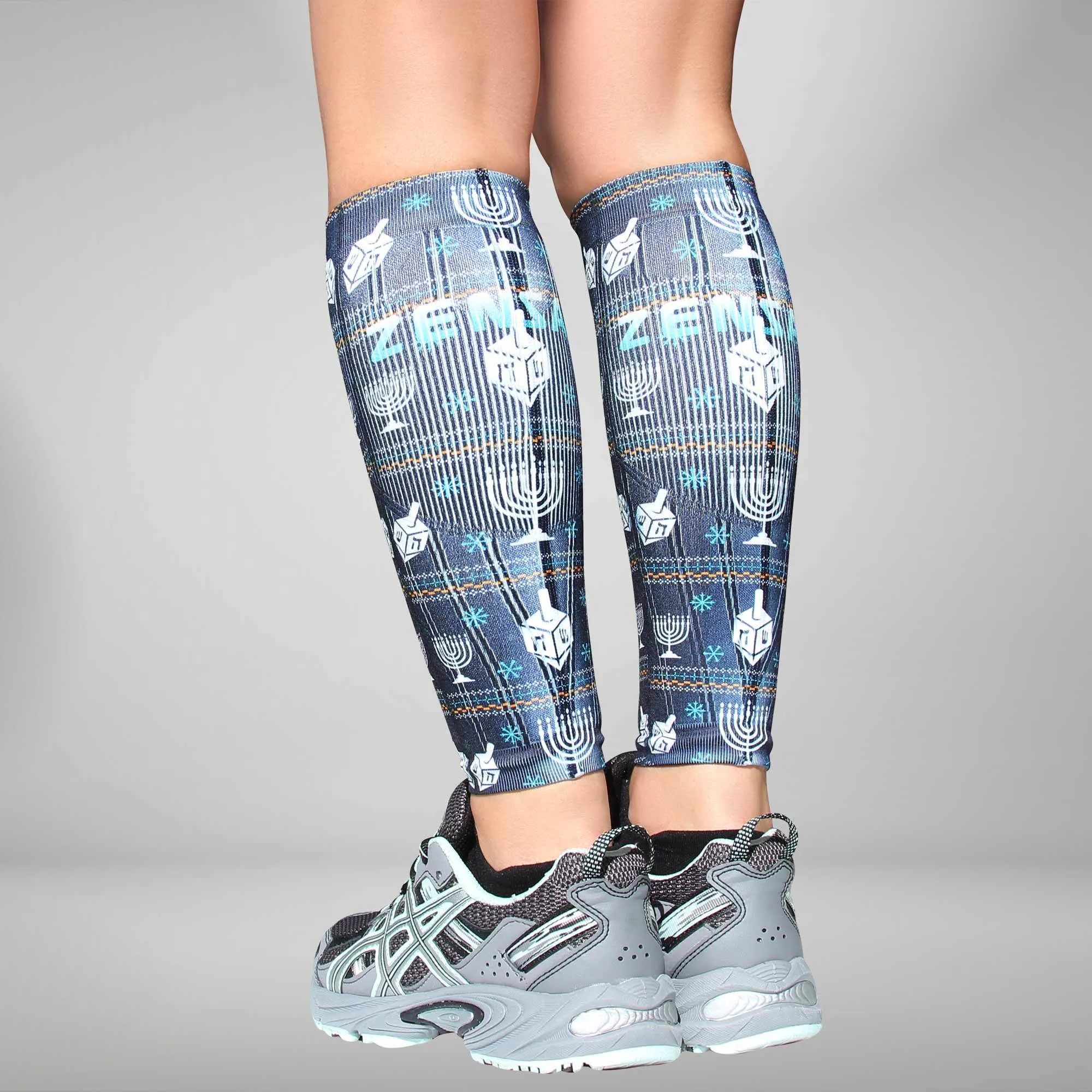 Chanukah Compression Leg Sleeves