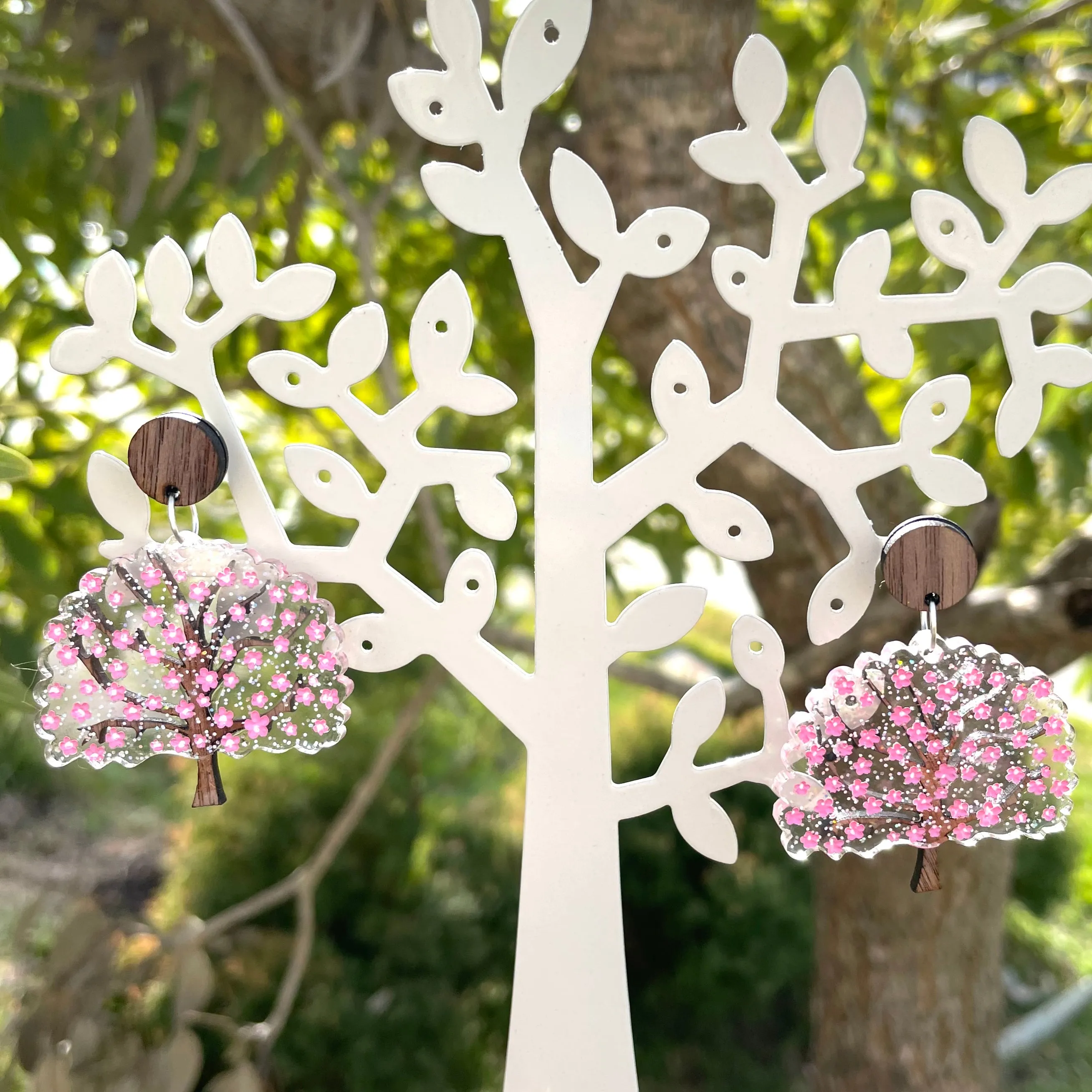 Cherry Blossom tree - Earrings - Set of 2