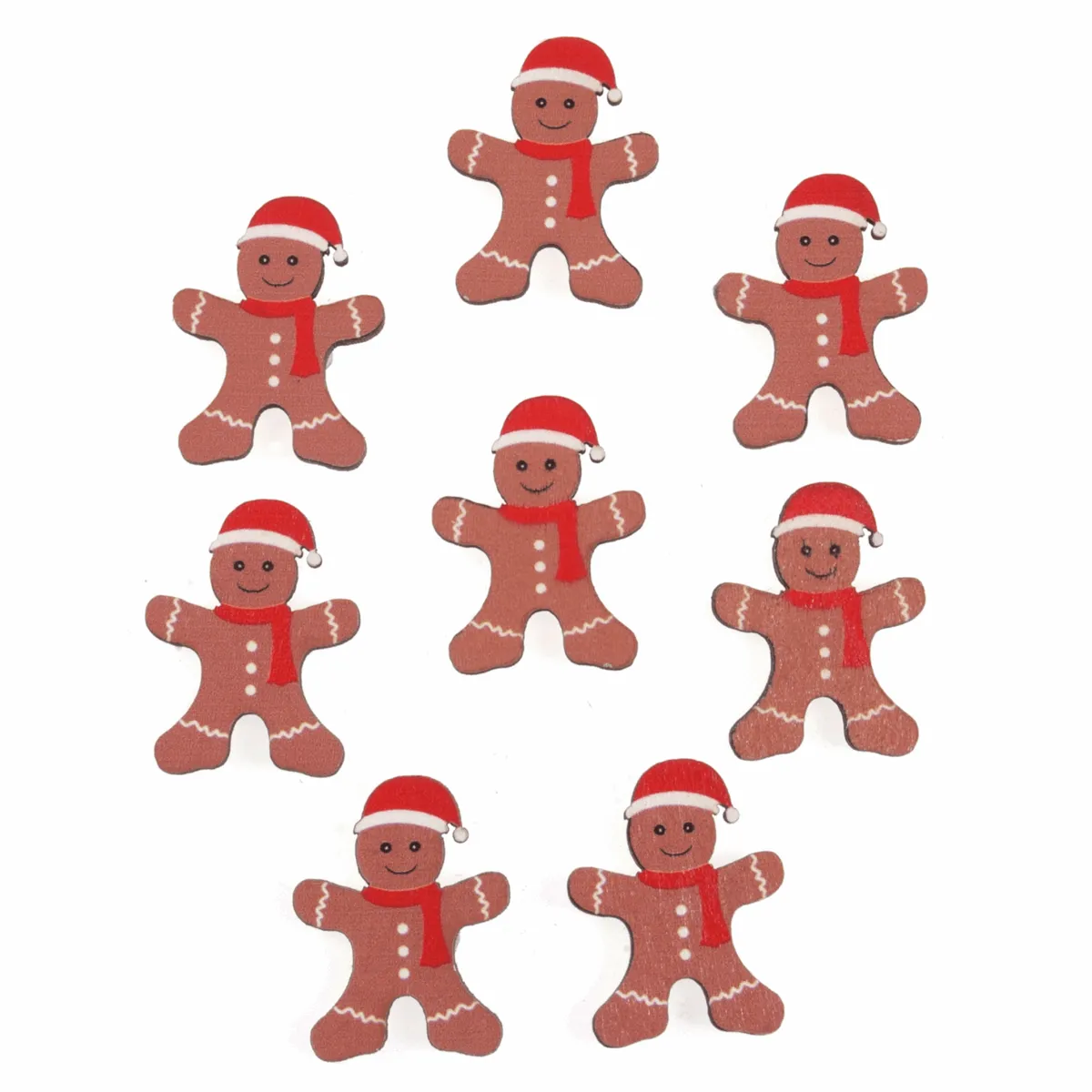 Craft Embellishments - Stick On Christmas Themed Motifs