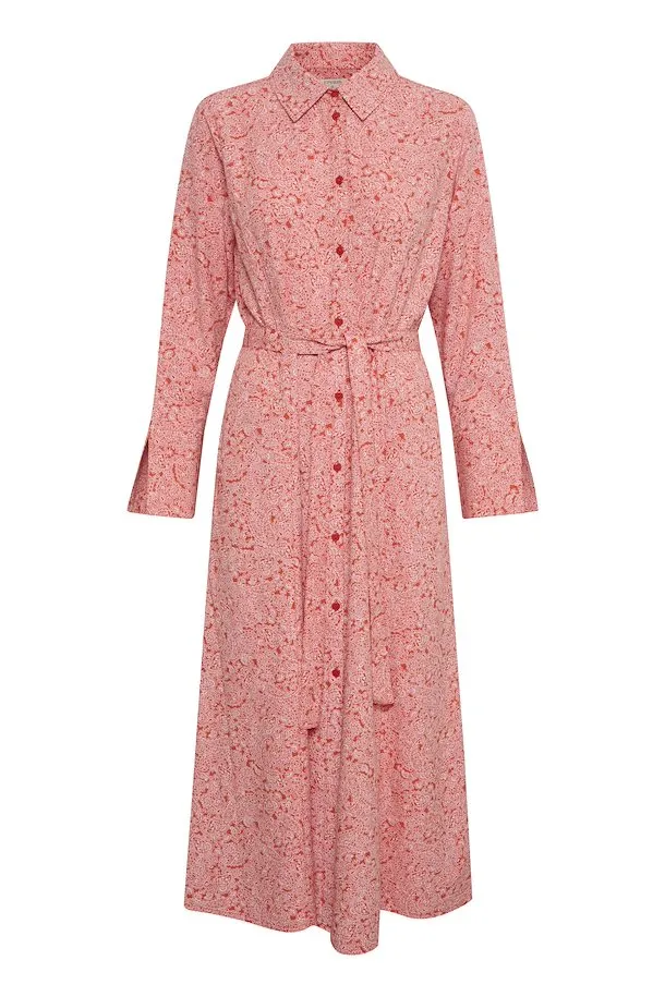 Cream Vimma Shirt Dress - Tigerlilly Paisly