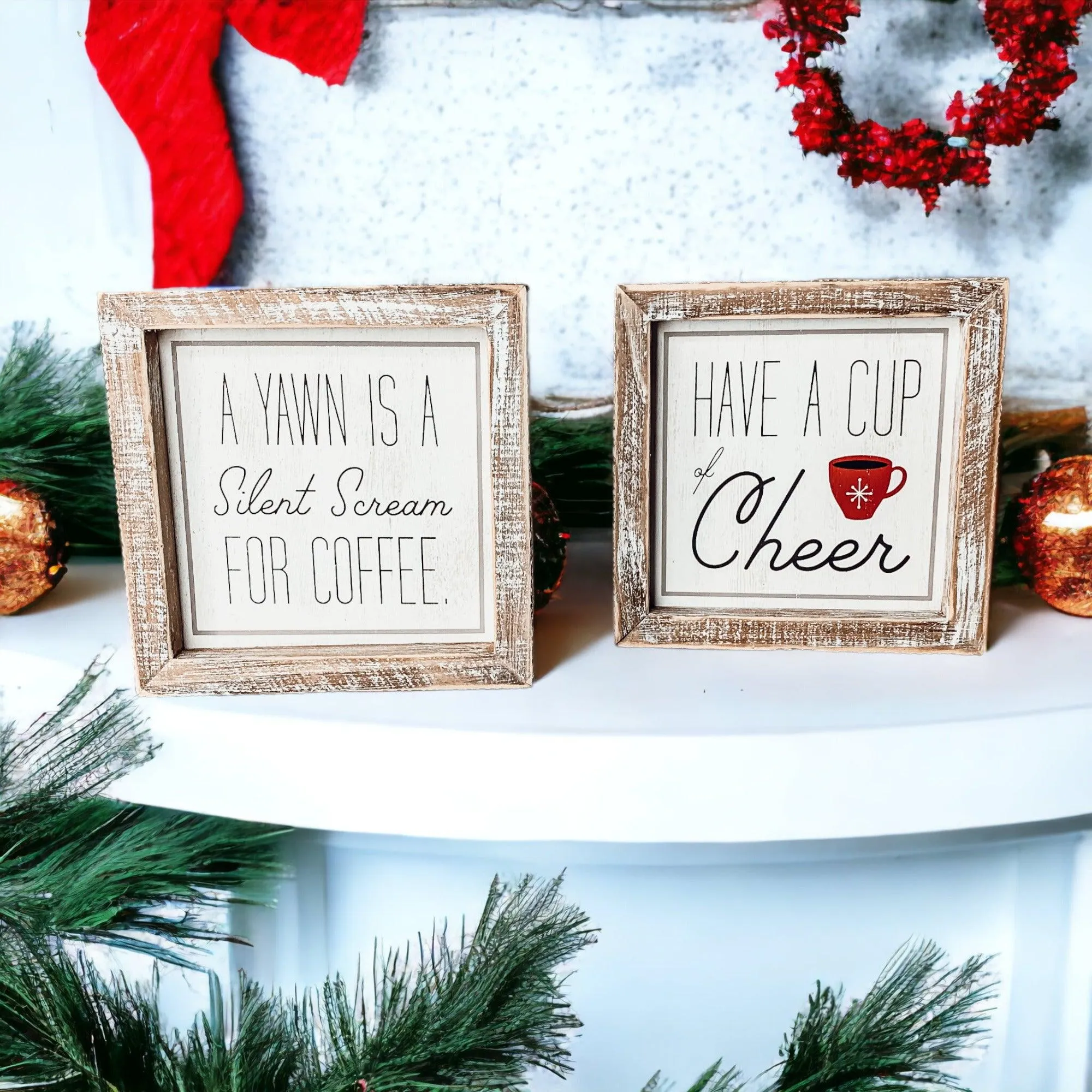 Cup of Cheer Sign by Gia Roma