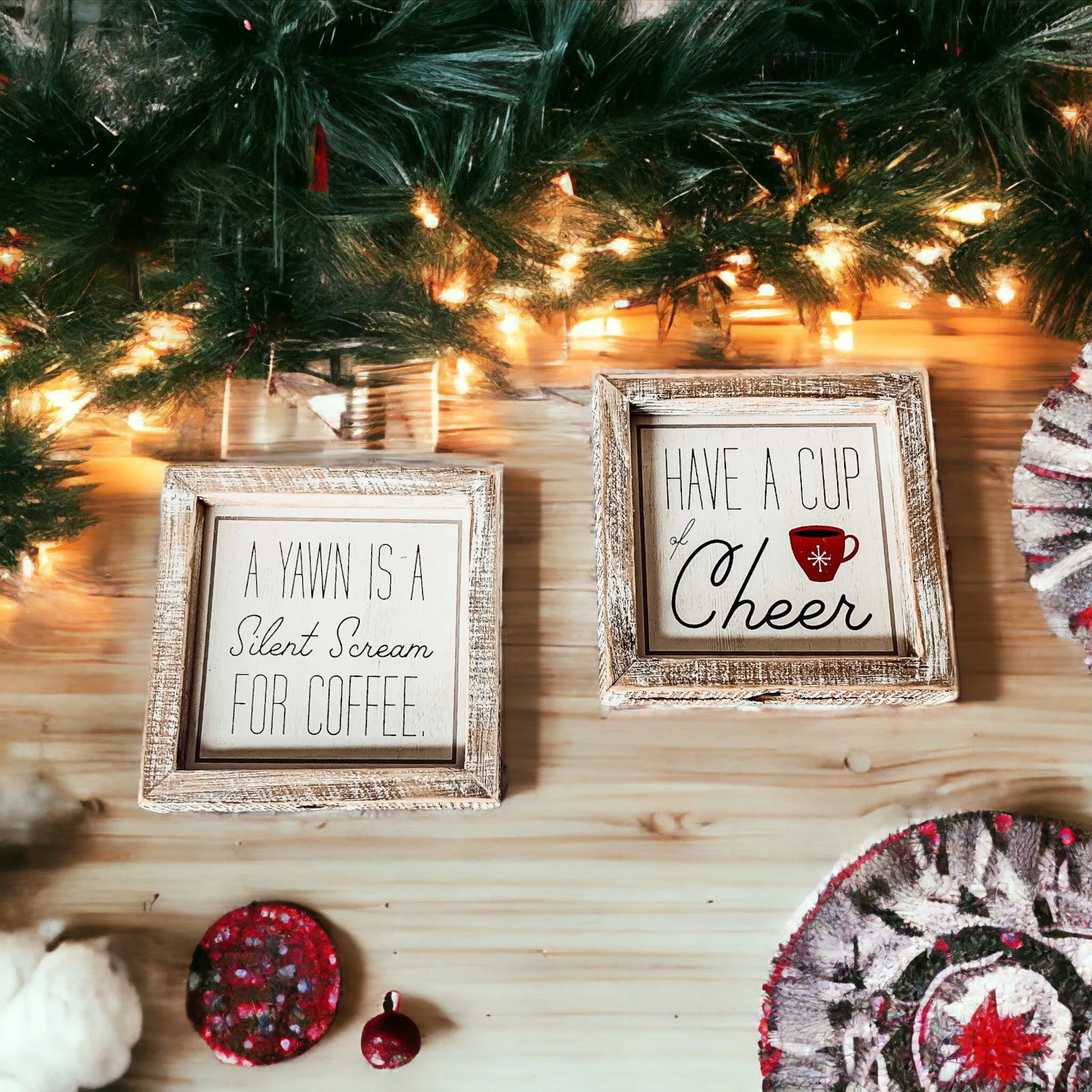 Cup of Cheer Sign by Gia Roma