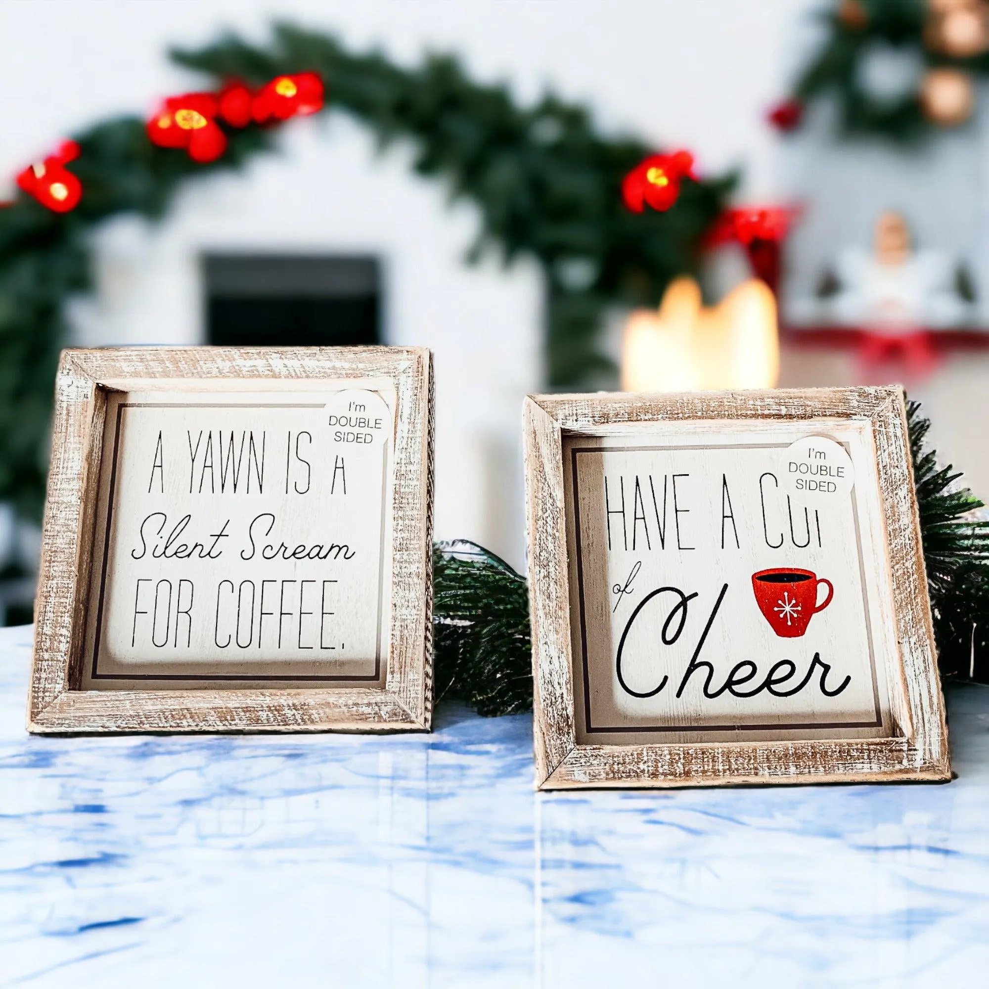 Cup of Cheer Sign by Gia Roma