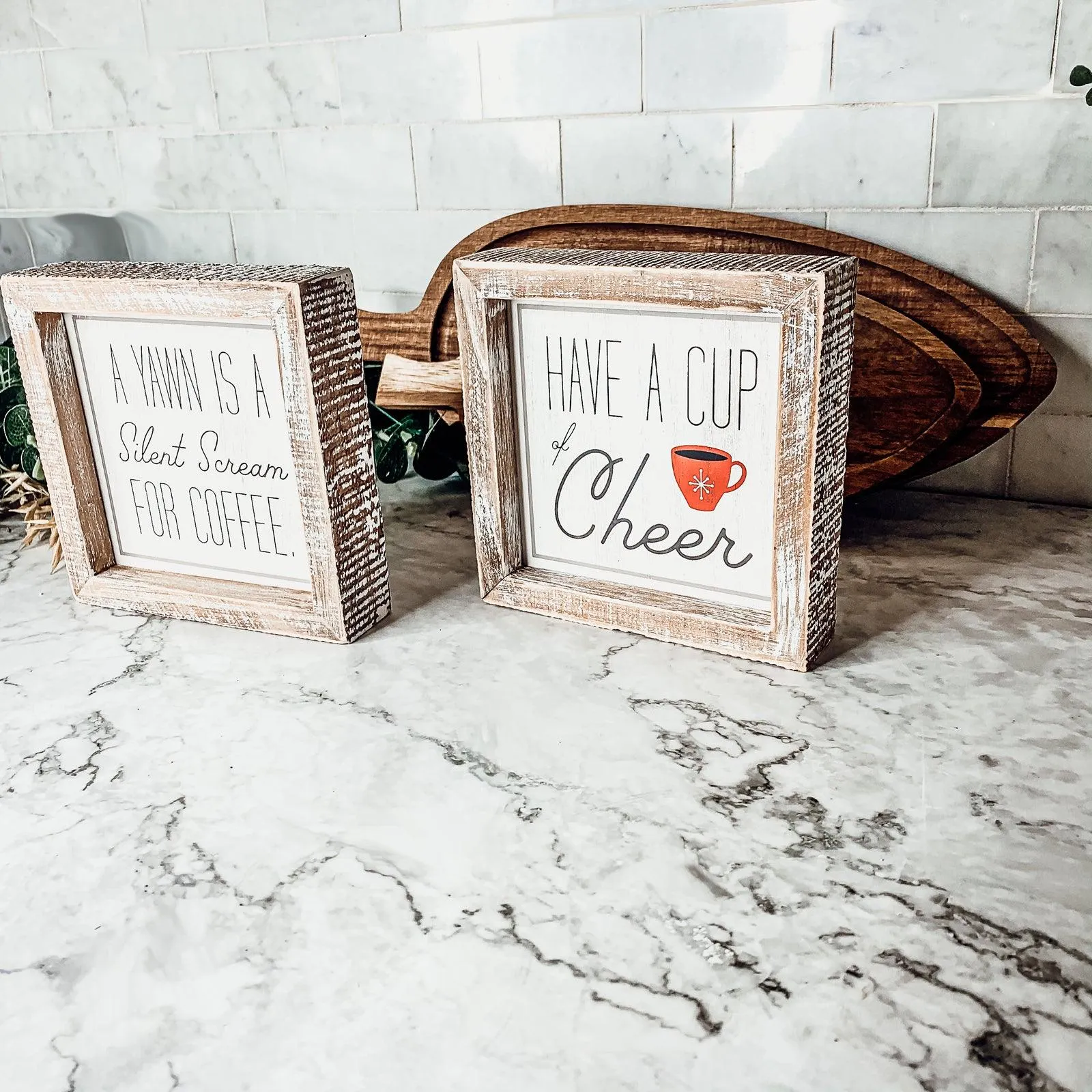 Cup of Cheer Sign by Gia Roma