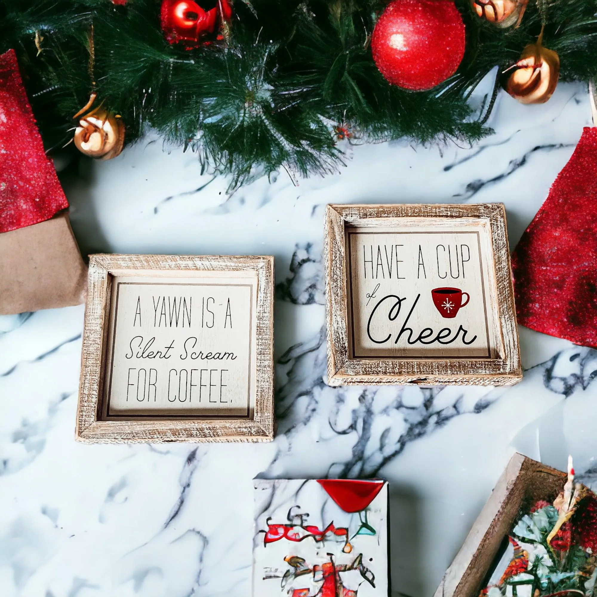 Cup of Cheer Sign by Gia Roma