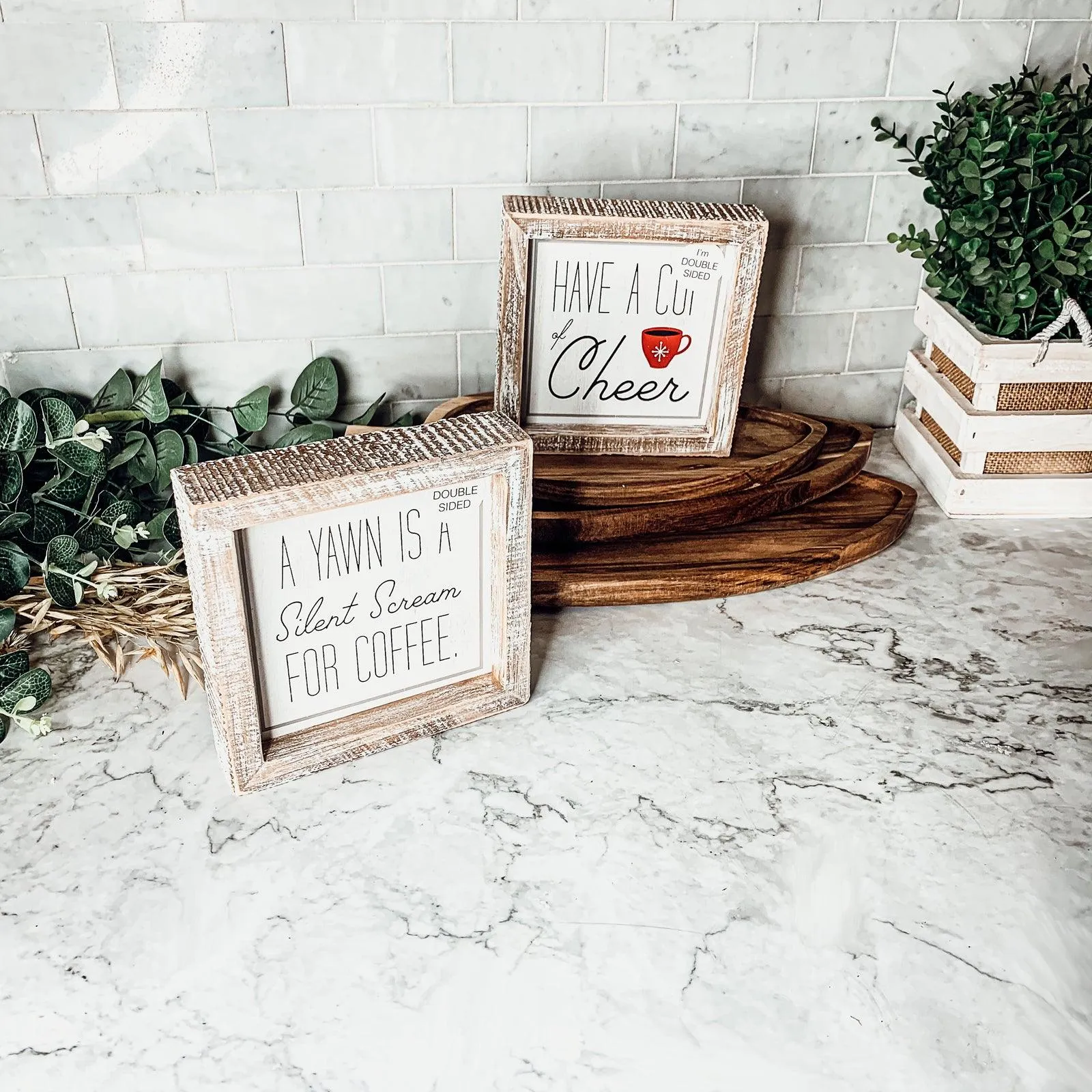Cup of Cheer Sign by Gia Roma