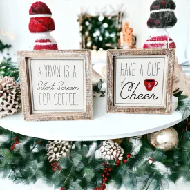 Cup of Cheer Sign by Gia Roma