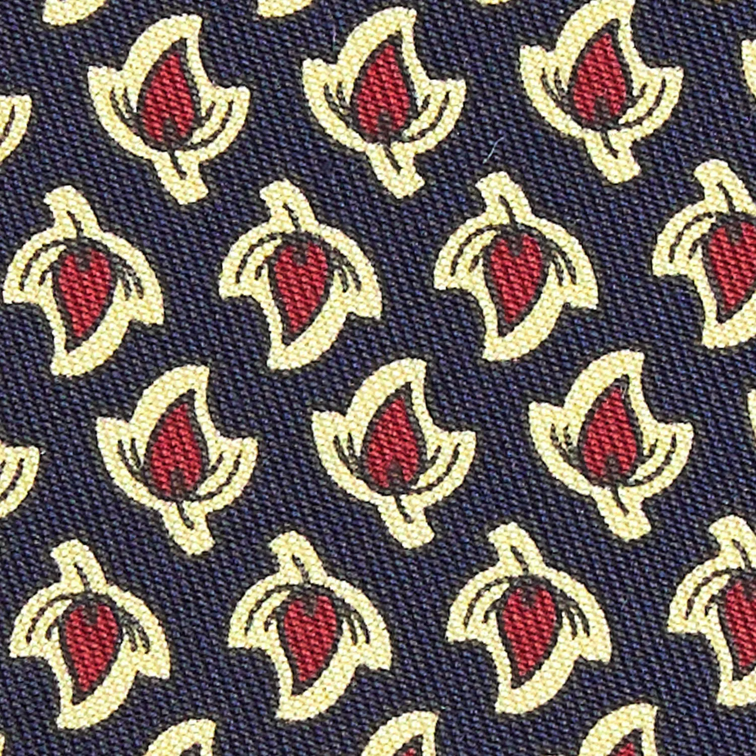 DARK BLUE SILK TIE