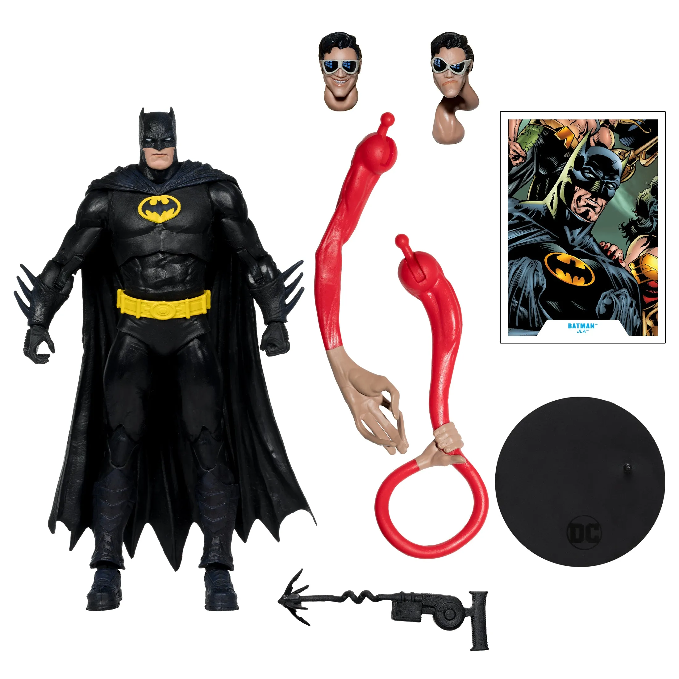 DC Multiverse JLA Batman (Plastic Man BAF)