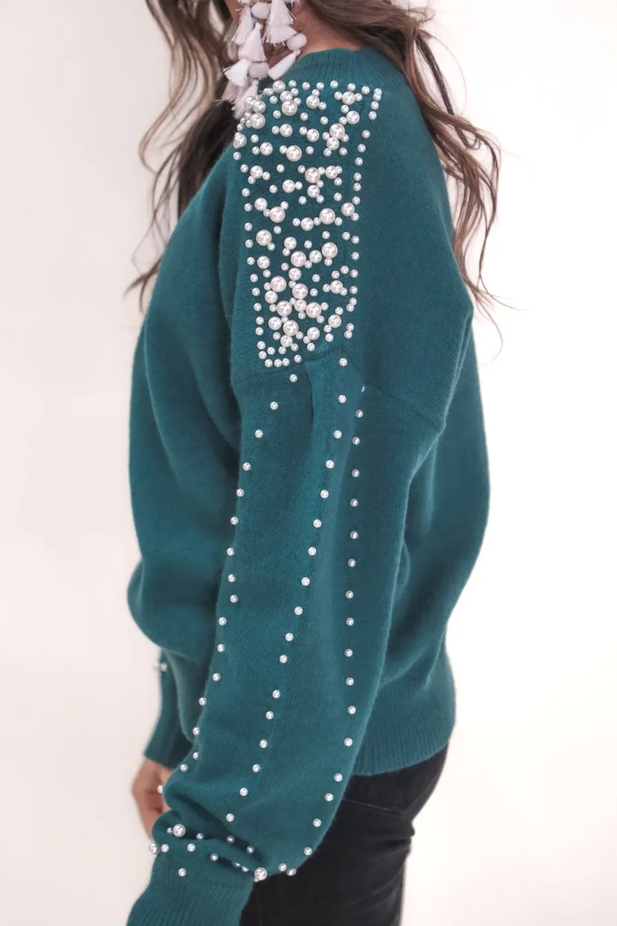Demi Pearl Sweater
