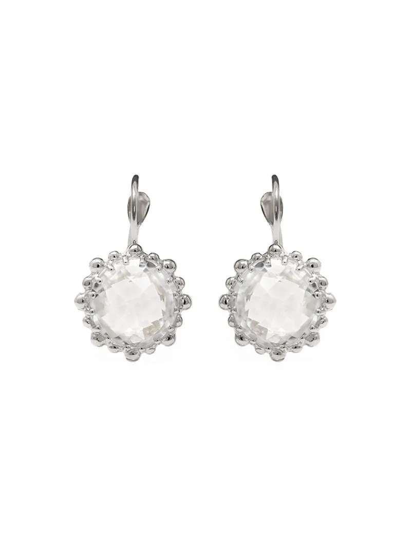 Dew Drop Snowflake Earrings