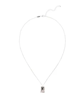 Elly Lou Decemeber Flower Necklace- Silver
