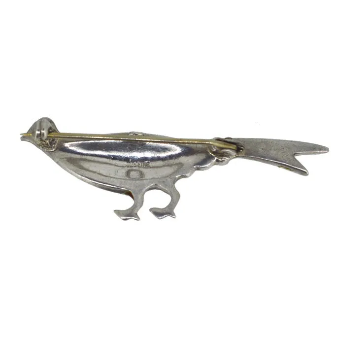 Enamel & Marcasite Pheasant