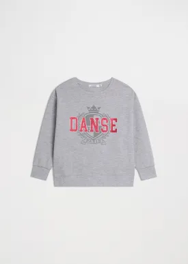 Felpa con  lettering