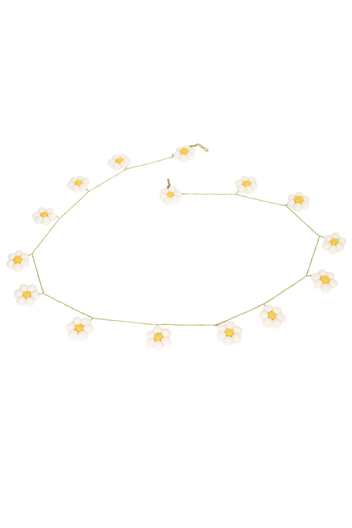 Felt Flowers Garland