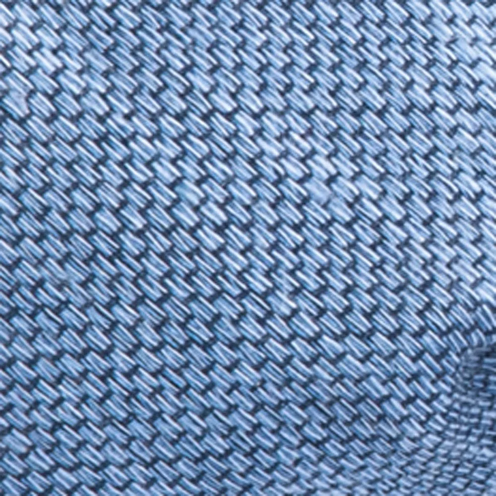 Festival Textured Solid Slate Blue Bow Tie