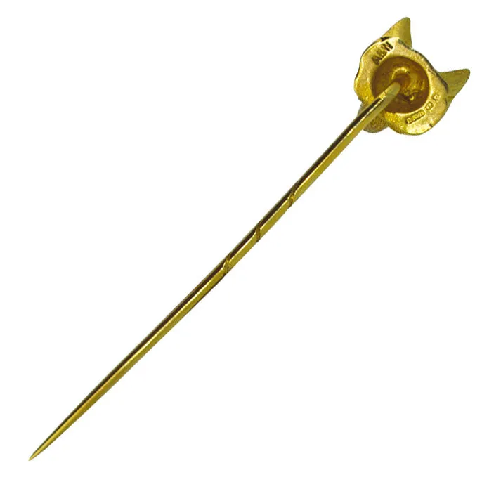 Fox Head Tie Pin